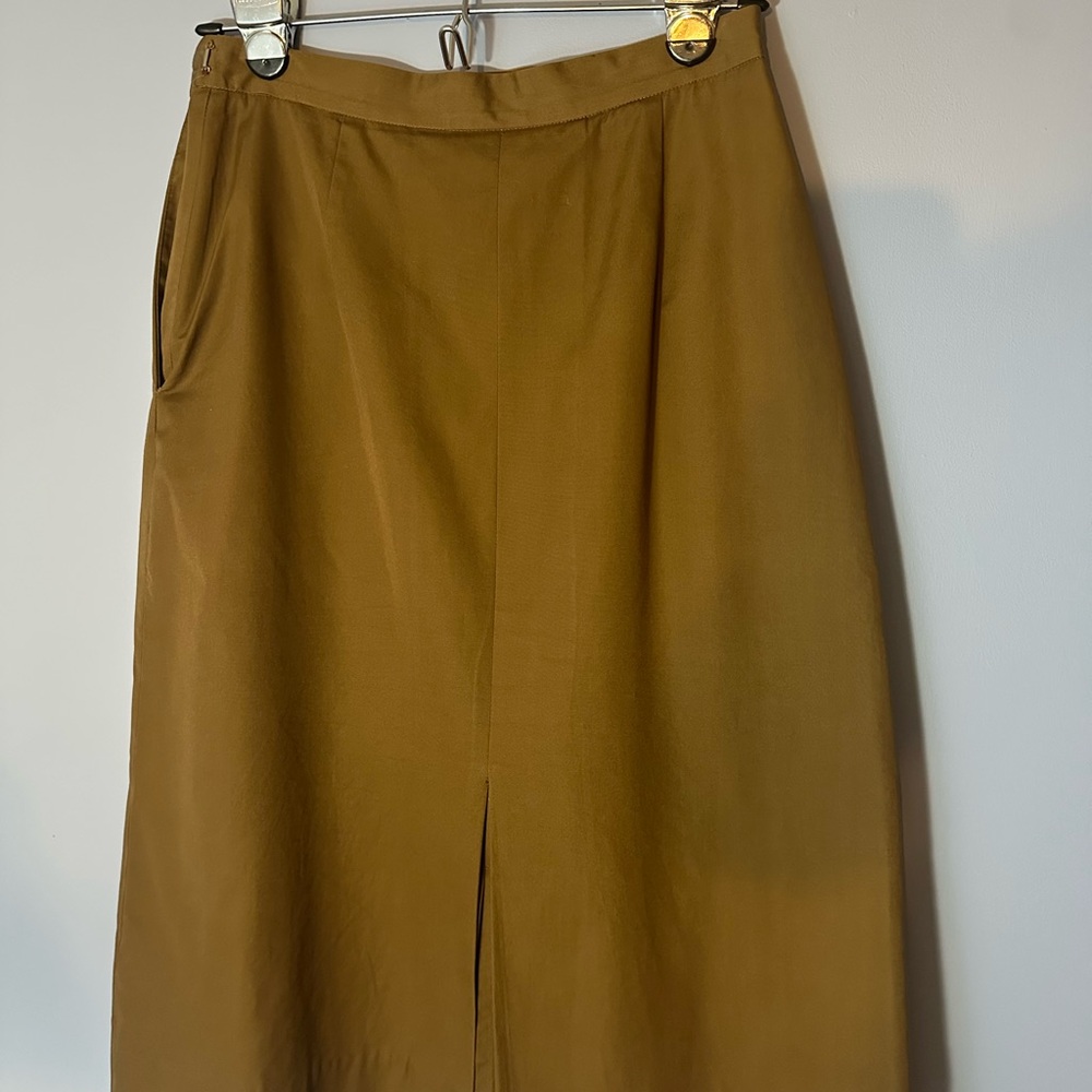 Tahari Women's Brown Pencil Skirt